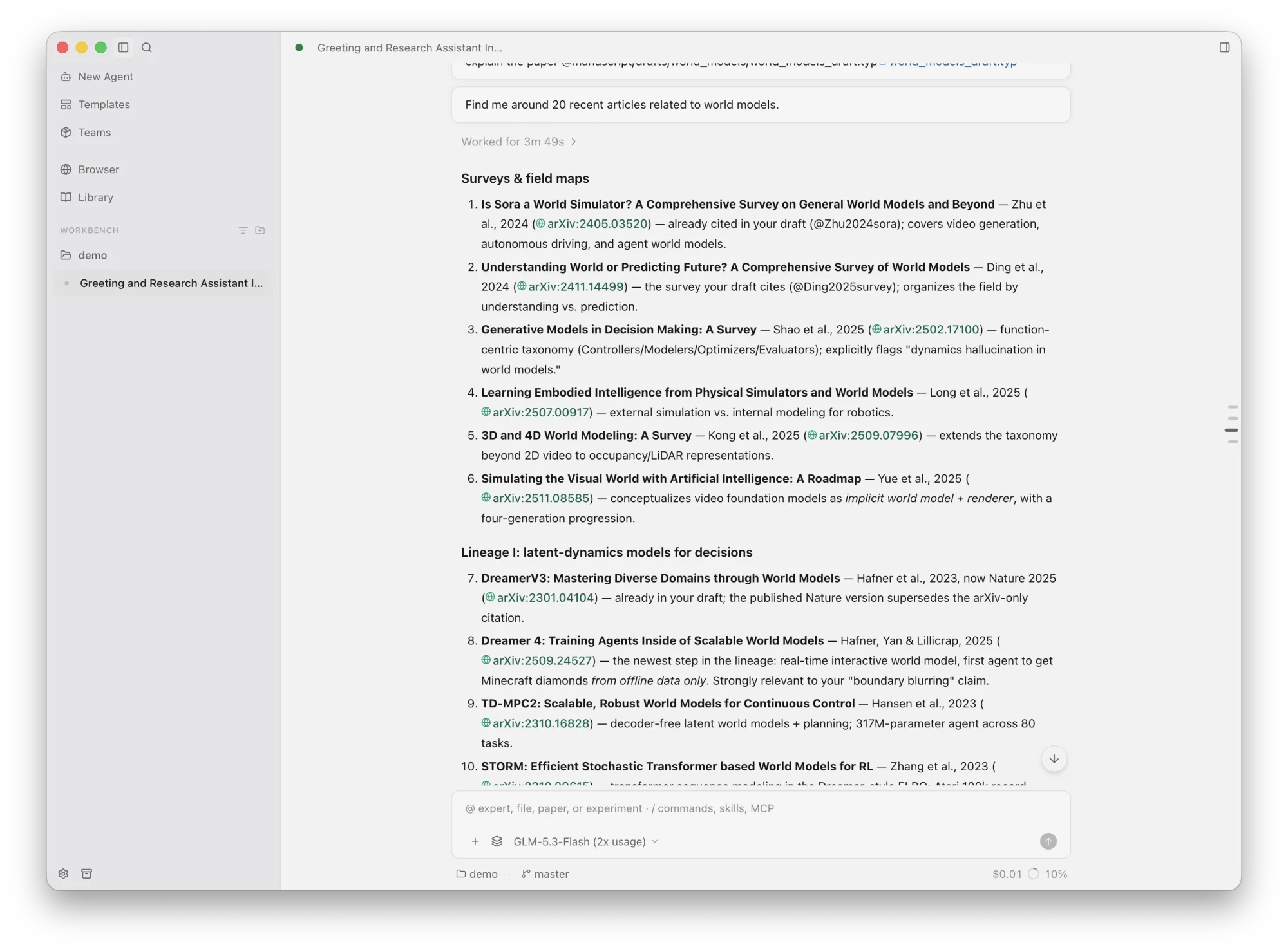 Chatting with your team in PrismNext